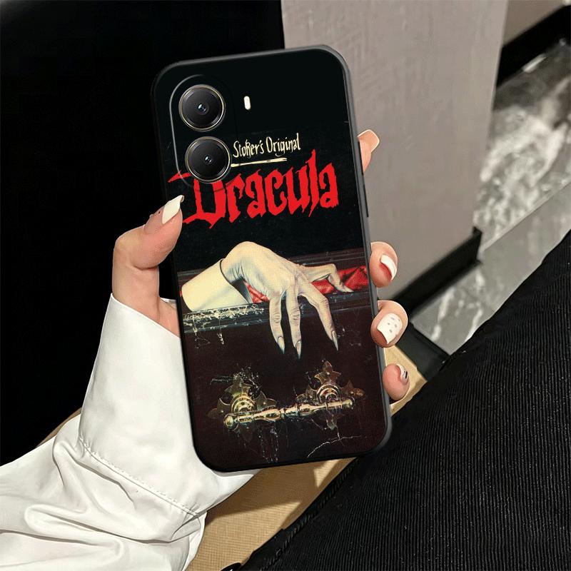 Gothic Vampire Scarlet Art Soft Phone Case for Xiaomi Poco X5 X6 X7 X8 Pro Max X3 F7 F8 Ultra M8 M7 M6 M5 Redmi 15 15C 14C 13C 1