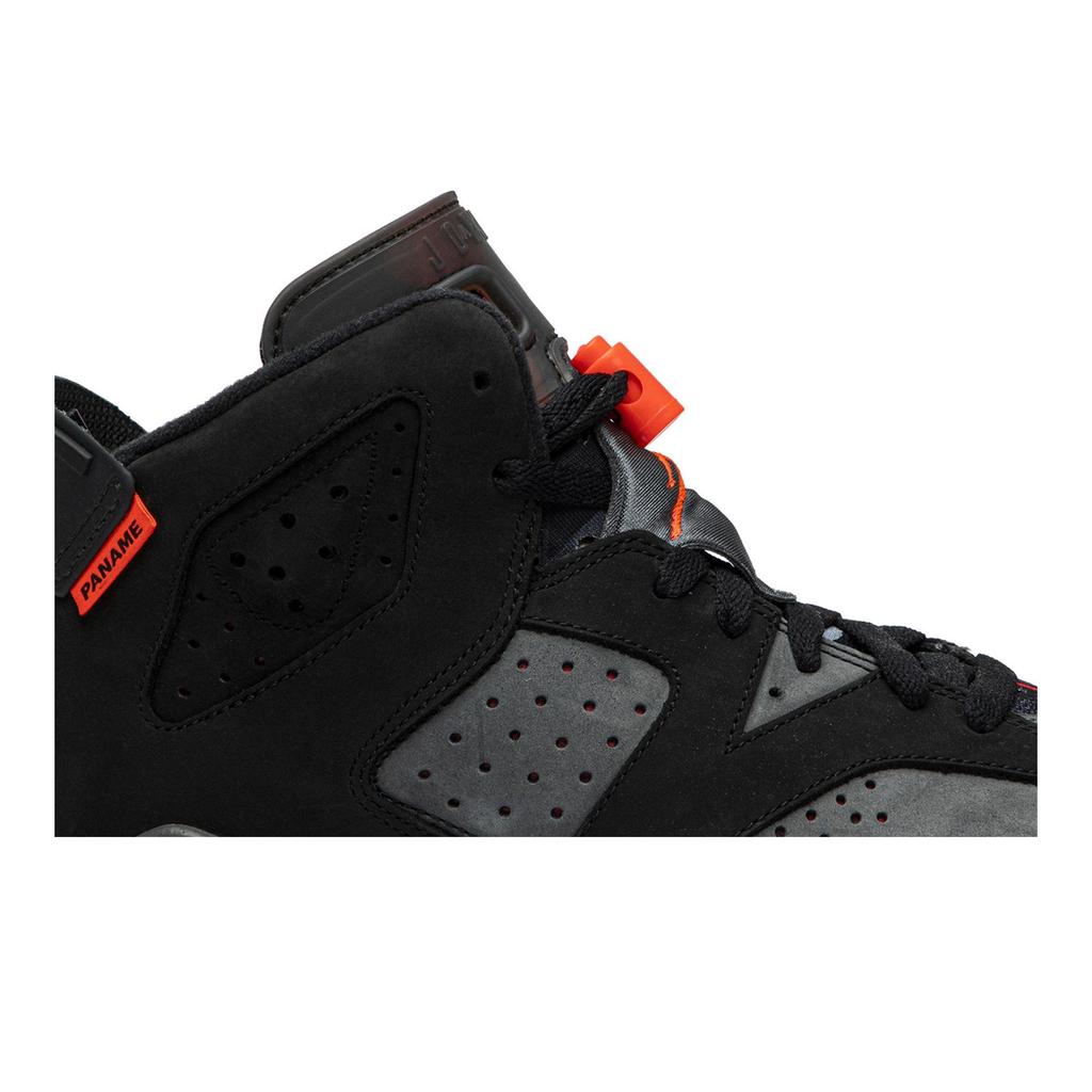 Paris Saint-Germain Air Jordan 6 Retro BG 'Iron Grey' (Unisex) Iron Grey / Infrared 23-Black Kids' Basketball Shoes CN1078 001