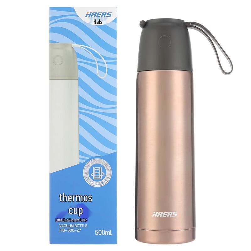 Haers 500ml Little Bird Stainless Steel Vacuum Thermos