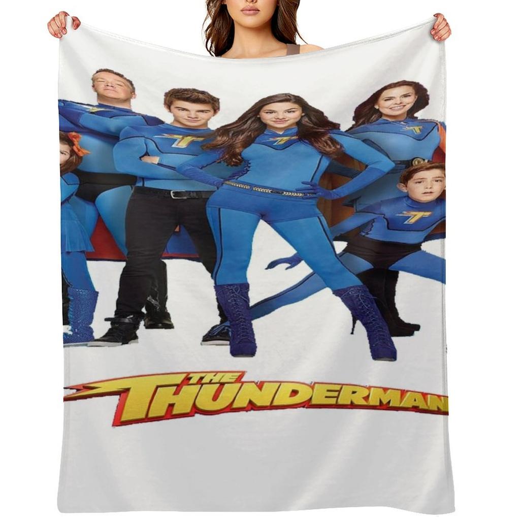 Coperta da letto multiuso per Halloween, motivo: Thundermans