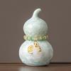 Crystal Glazed Mini Gourd Colorful Fortune Home Decorations Tea Playing Ornament Gift Chinese Style Tea Ceremony Accessories