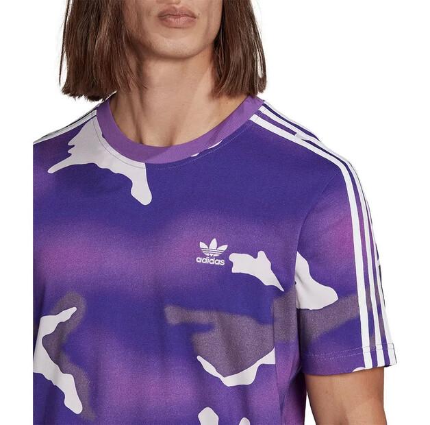 Adidas Originals Kurzarm-T-Shirt Graphics Camo Allover-Print