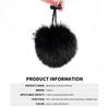Lapel Microphone Windscreen COMICA Lapel Adjustable Outdoor Fur Mini Microphone Accessory [3-Pack, Black] Windscreen, Anti-Drop, Size, Clip-on