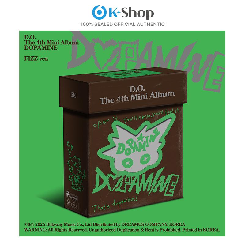 [Pre-order] DOH KYUNG SOO(D.O.) - The 4th Mini Album [DOPAMINE] Standard Ver. (Online Benefit)