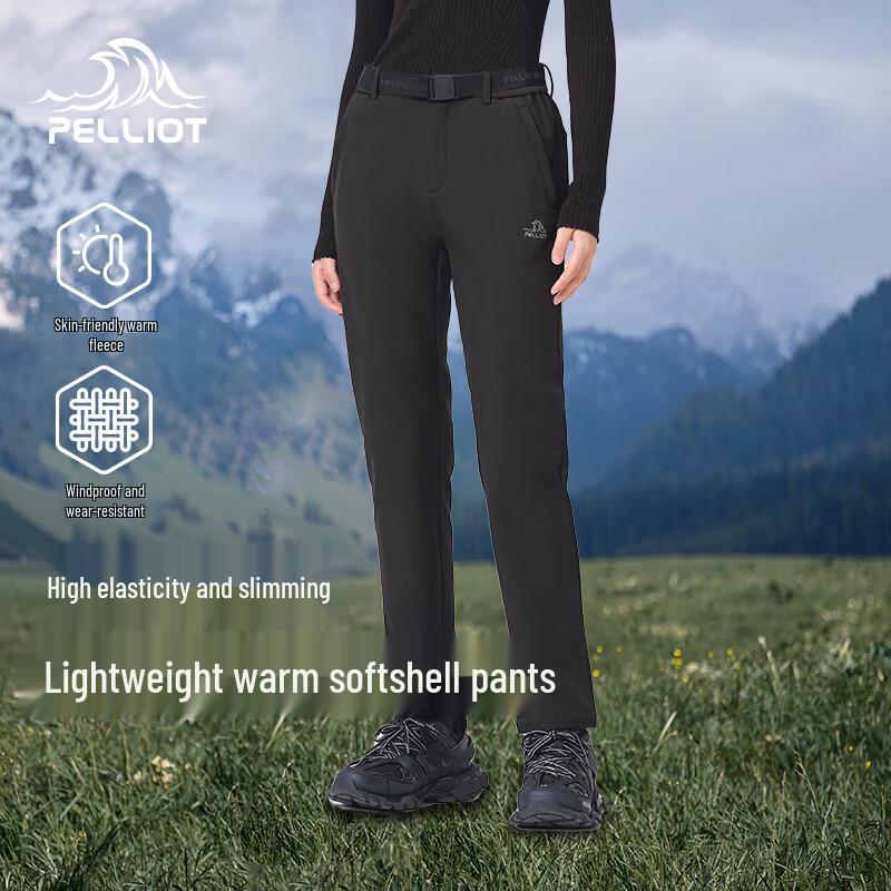 Pelliot Unisex Windproof Softshell Hiking Pants S