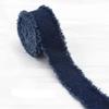 New 1.5Yards Denim Ribbon Blue Cowboy Solid Color DIY Sewing Crafts Hairclip Bows Jeans Cloth Fabric Bridal Bouquets