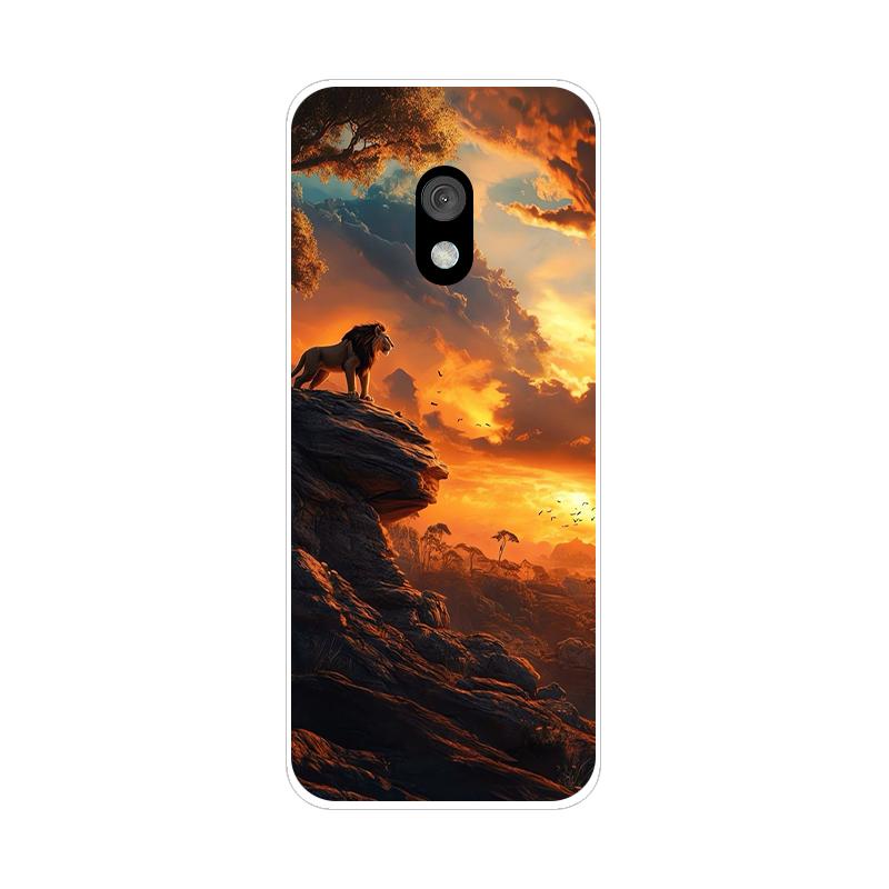 Bumper For Nokia 215 4G 2024 Clear Case Cute Painted Phone Silicon Back Cover For Nokia 235 220 2024 105 2021 Cases Clear Bumper