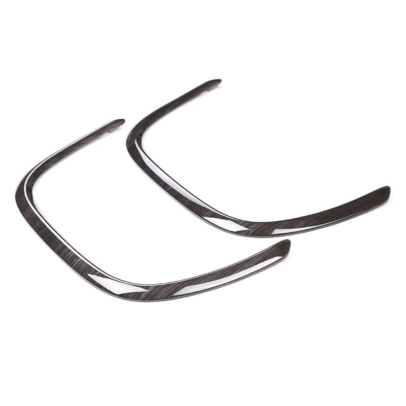 Carbon Fiber For BMW X1 F48 16-21 ABS Chrome Rear Back Net Frame Cover Trims For BMW 2 Series 218i f45 f46 For BMW X2 F47 18-21