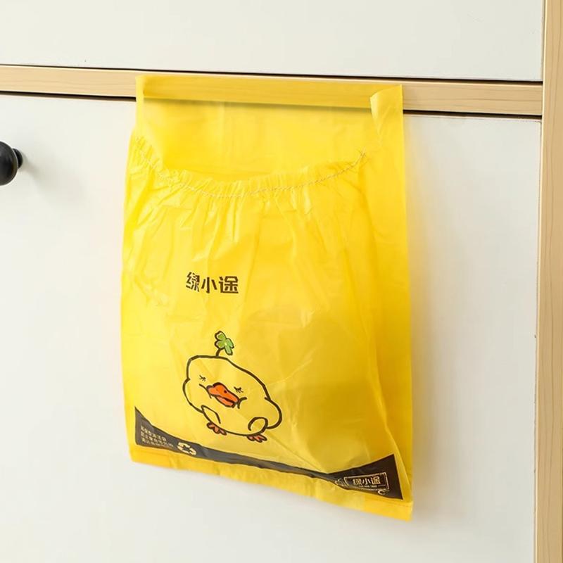 15/30Pcs Adhesive Car Trash Bag Disposable Car Interior Hanging Multi-Functional Clean Bag Small Plastic Bag Car Garbage Bin
