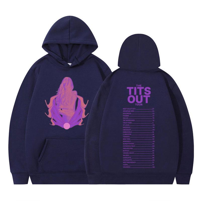 Kesha Merch Tour 2025 Album Graphics Gothic Sweatshirts Men's Pullovers Oversized Casual Clothing High Quality Aesthetics Hoodie