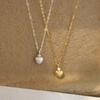 Elegant Heart Pendant Necklace for Women: Stylish, Versatile Clavicle Chain with a Simple, Exquisite Design