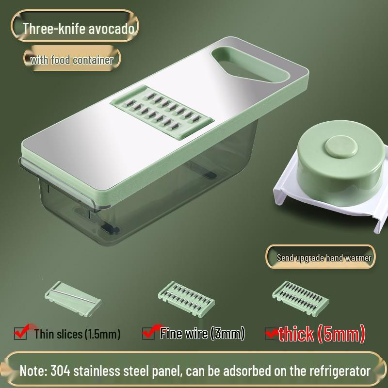 Stainless Steel Multifunctional Vegetable and Potato Shredder Grater