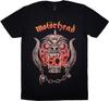 Motorhead 50 Years Warpig Red Gradient T Shirt