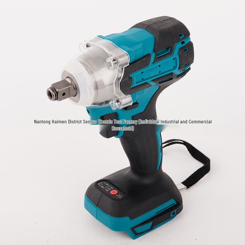 Rechargeable High-Power Multifunctional Lithium Battery Impact Wrench for Woodworking and Auto Repair.