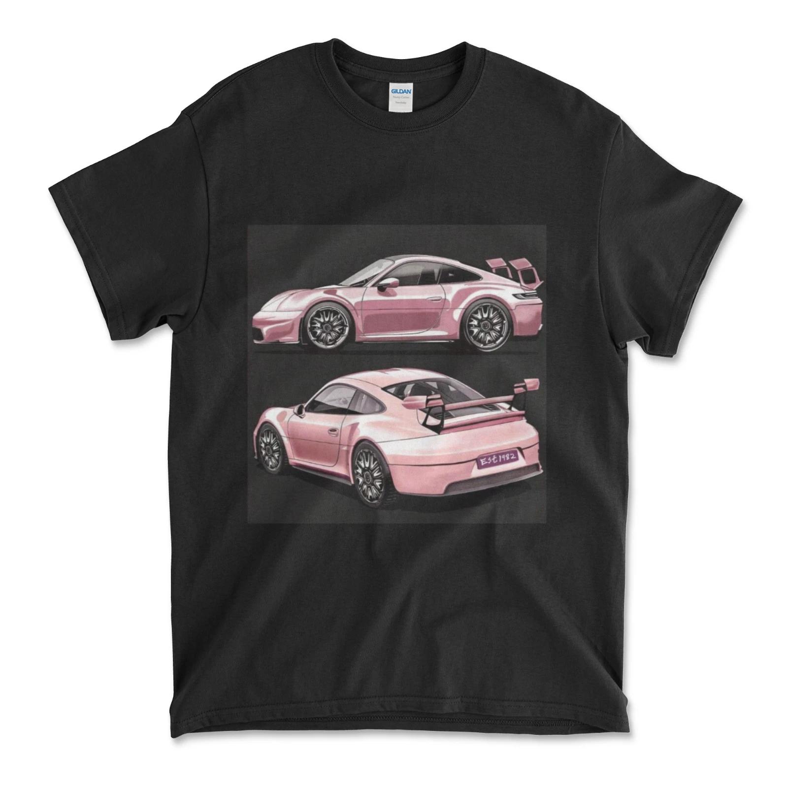 

Custom T-Shirt Pink Car/ Unisex Soft Style T-Shirts, Gildan Heavy- Cotton 4XL