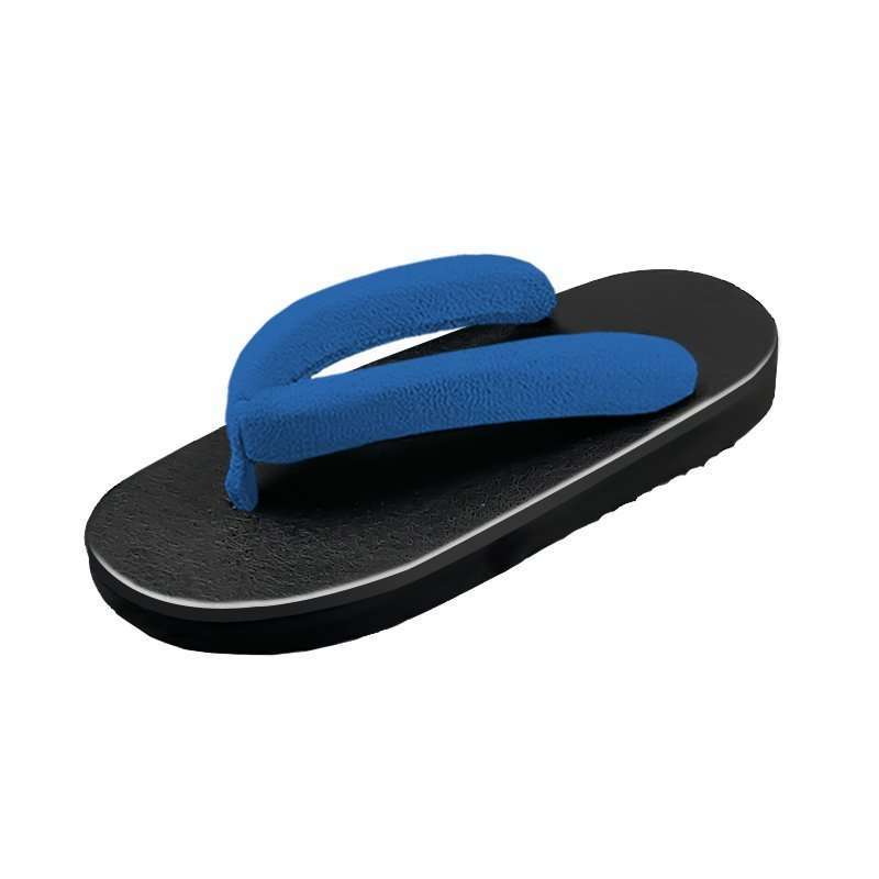Japanese men's flat substitute clogs round head pinch feet men's clogs women's flip-flops cool slippers flat heel soft bottom sandals
