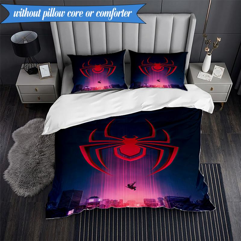 Red Spider 3pcs K-pop Music Group Bedding set,Ideal for Bedroom, Dormitory,Including Duvet Cover And 2pcs Pillowcases,Fan Gifts