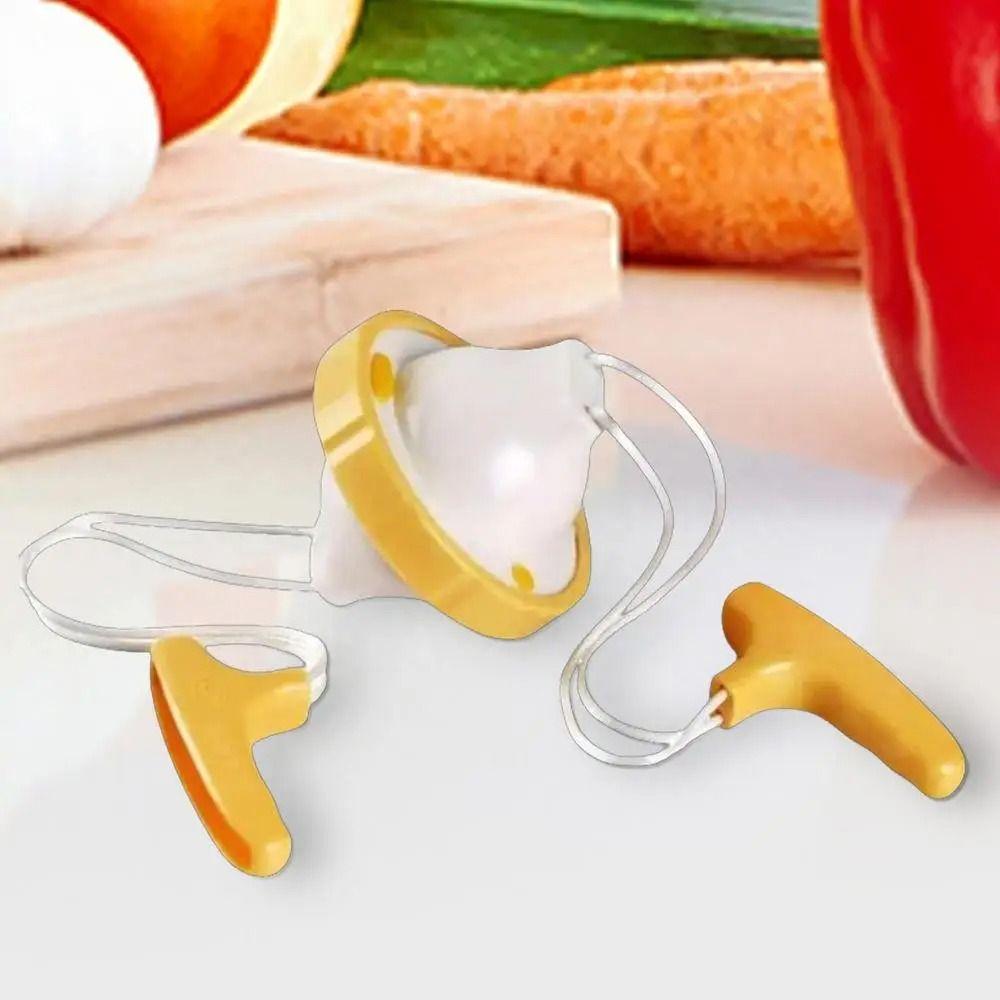 Manual Throw Egg Scrambler Thickened Egg Puller Cooking Utensil Egg Yolk Mixer  Home