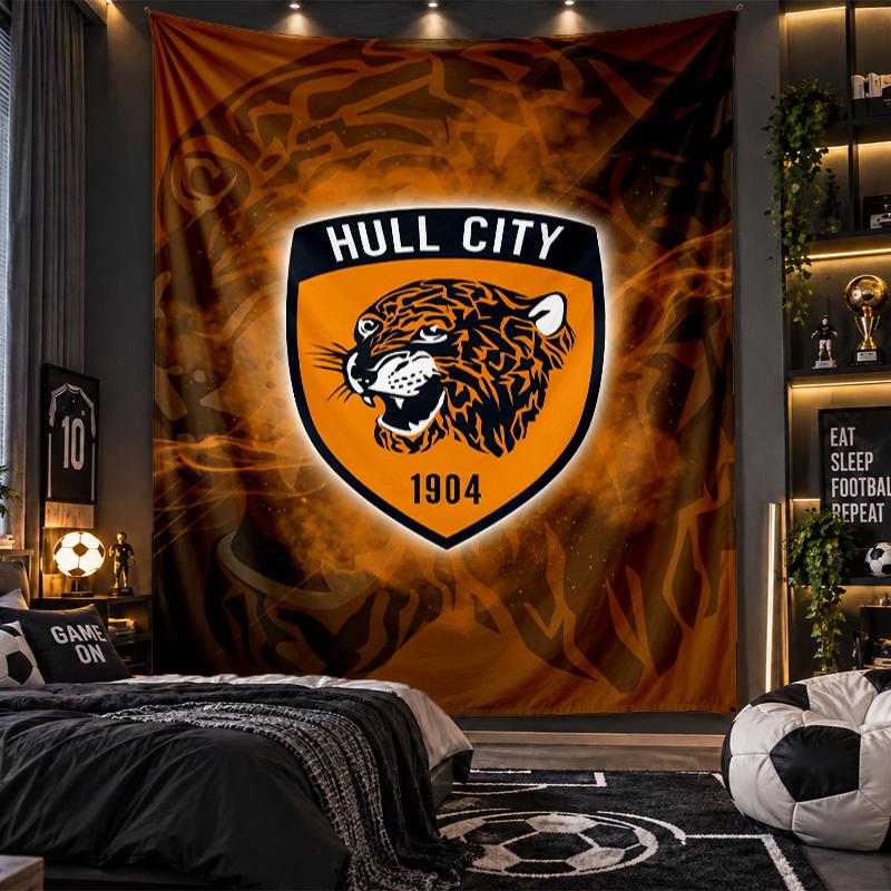 Wall Hanging Tapestry Hull FC Print Cloth for Living Room Bedroom Home Decor