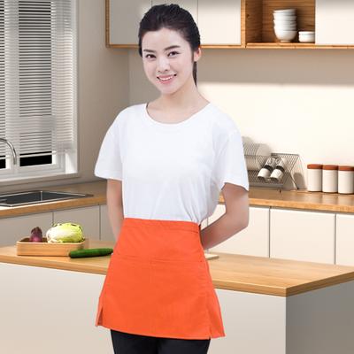 Grembiule Corto con Tasche per Uomini Donne Adulti Grembiule da Chef Traspirante Pratico Grembiule da Cucina Costume da Chef