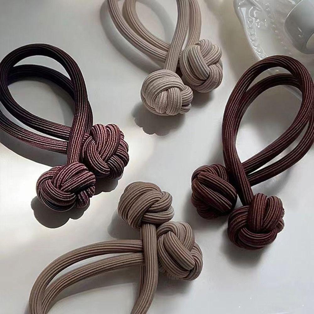 Hair Tie High Ponytail Rubber Bands Scrunchies Hair Loop Elastic Head Rope  Lady Girl Women