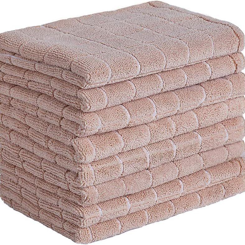Barista Bar Towel Coffee Machine Milk Tea Shop Special Rag Suction Cleaning Cloth White Small Square Towel Hand Towel
