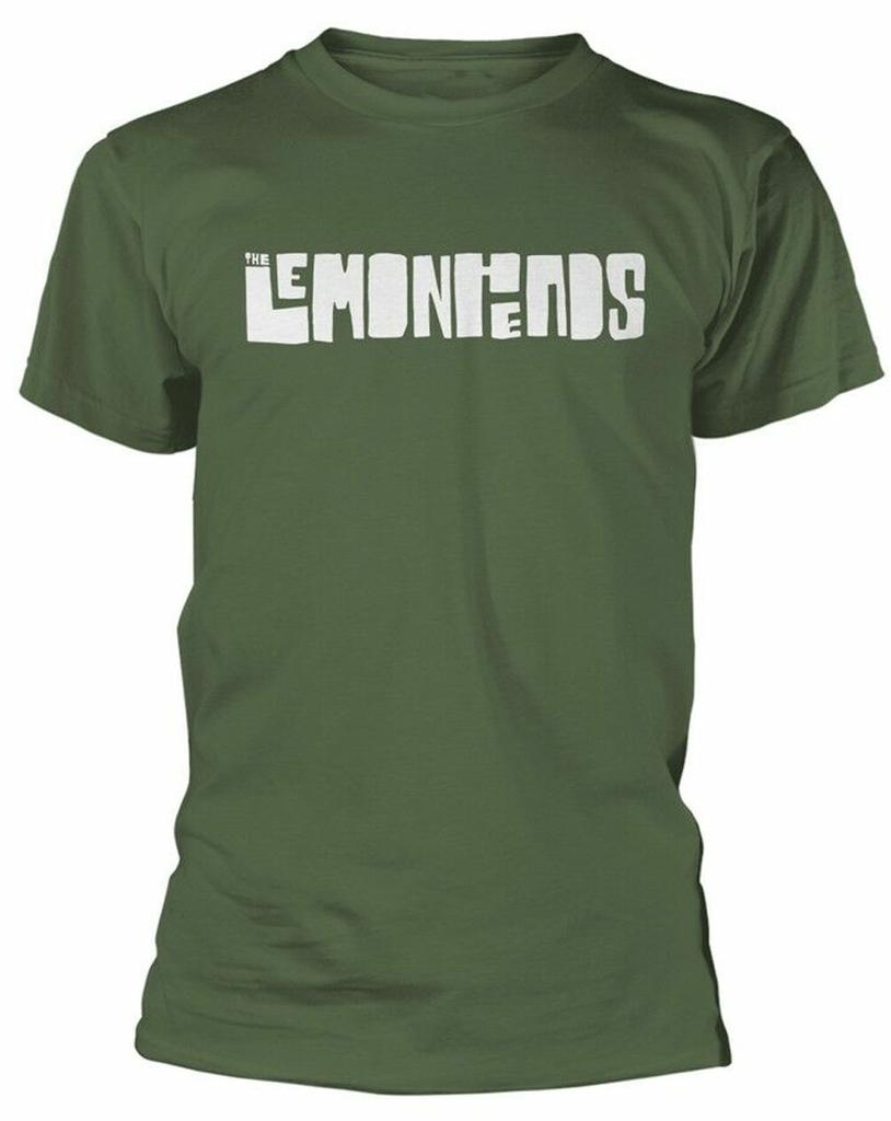 Official The Lemonheads Logo Unisexs Green T Shirt The Lemonheads Tee