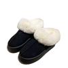Snow Fluffy Shoes Women's New Women's Winter Piled Thickened Cotton Shoes Heightened Platform Short Boots