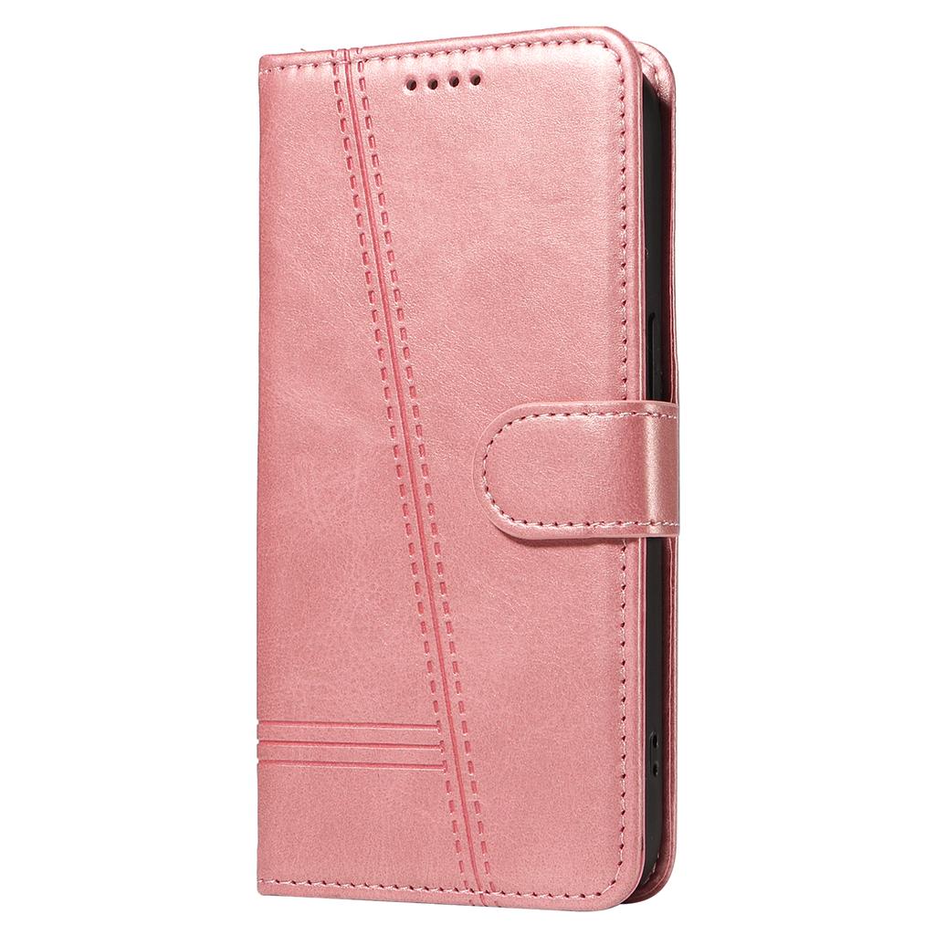 For Samsung Galaxy A53 5G Wallet Case T-Shaped Lines Leather Phone Cover