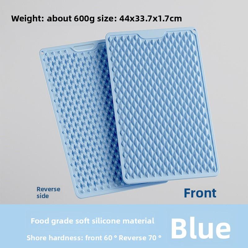 44 * 34Cm Soft Silicon Acupressure Board Jogging Foot Massage Pad Soles of Feet Through Meridians and Collaterals in Situ Indoor