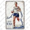 Run Race Poster Metal Plate Runner Run With Your Heart Running Shoes Metal Tin Signs Retro Wall Decor Club Gym Living Room Home