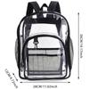 Transparent Backpack Waterproof PVC Storage Bag Large Capacity Student Backpack