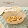 Oil-Absorbing Air Fryer Paper Liners, Food Grade, Oven-Safe, Oil-Proof Silicone Baking Cups