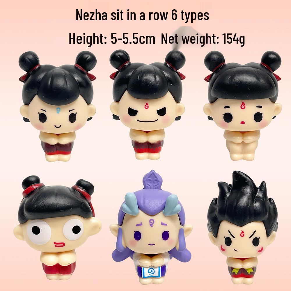 

Изысканная мягкая игрушка-фигурка Нечжа Ао Бин из фильма