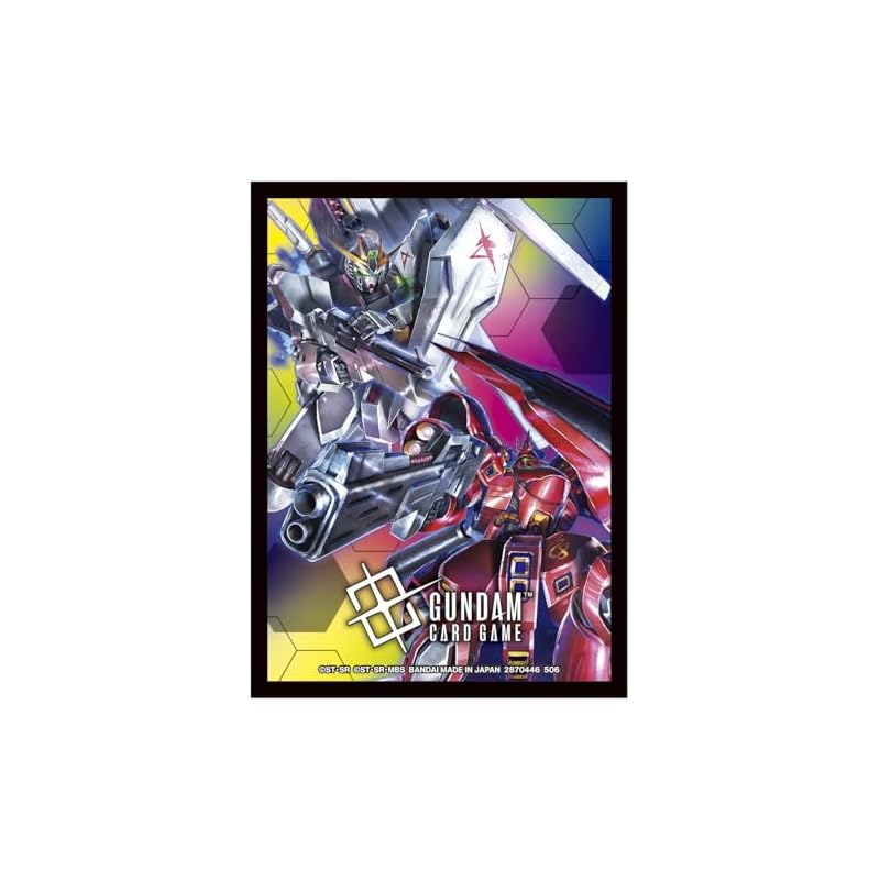 Bandai Gundam Card Game Official Card Sleeves 02 (4 Types Assorted)