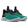 Curry Brand Curry Flow 9 Black History Month Men Sneakers Green Neptune 3025729-305