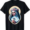St Rose of Lima Catholic Saint Peru Philippines Crucifix T-Shirt
