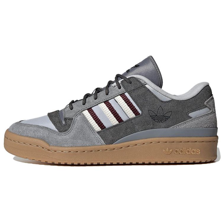 Hikari Shibata x adidas Forum 84 Low Solid Grey Gum Unisex Sneakers Light-Solid-Grey IG4128 41⅓