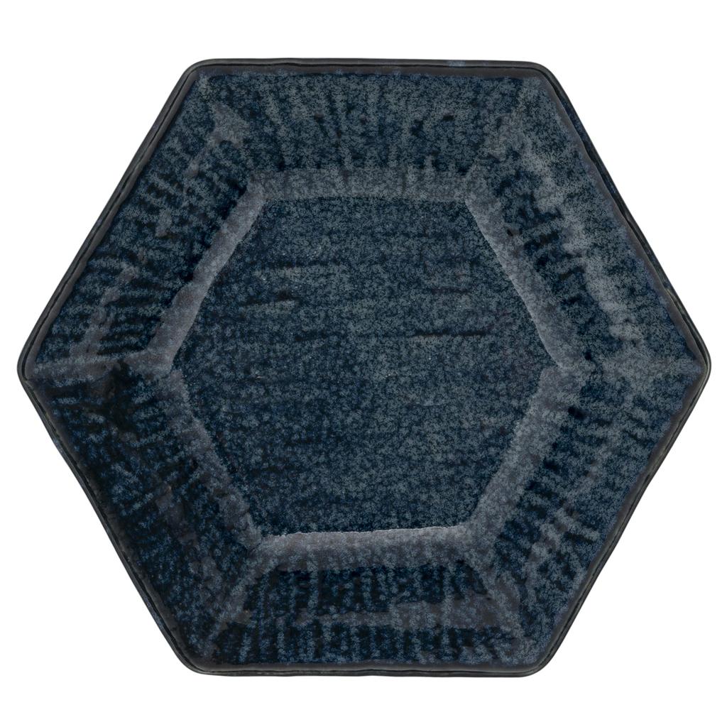 Mino Ware Hexagonal Medium Bowl Kiln Variant 123-0422 132-0221