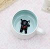 400ML Ceramic Mugs Creative Cute Cartoon Stereo Animal Milk Coffee Cups Couple Cups of Household Drinking Water Supplies