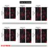 Flat Printing Drapes Geometric Cubes Durable Polyester Fabric Without Electricity Family Party Applies Daily Curtains Set Of 2 Made