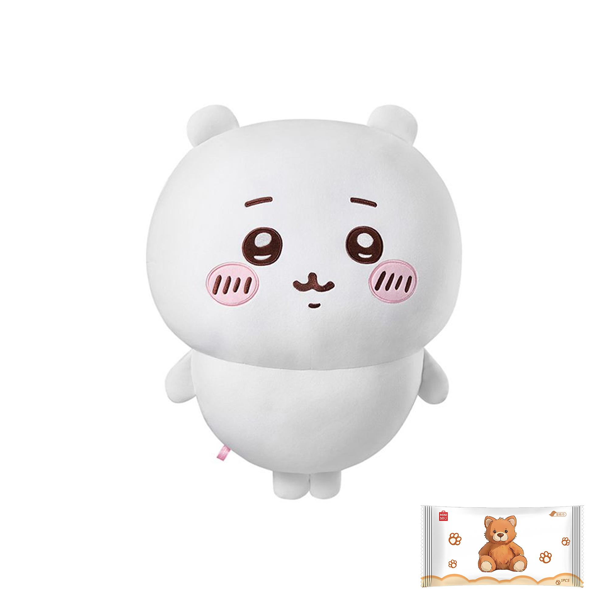 MINISO x Chiikawa Усаги Хативарэ Стоячая Поза Чиикава Большой Размер Куклы Плюшевая Кукла Высота 52 см Кукла