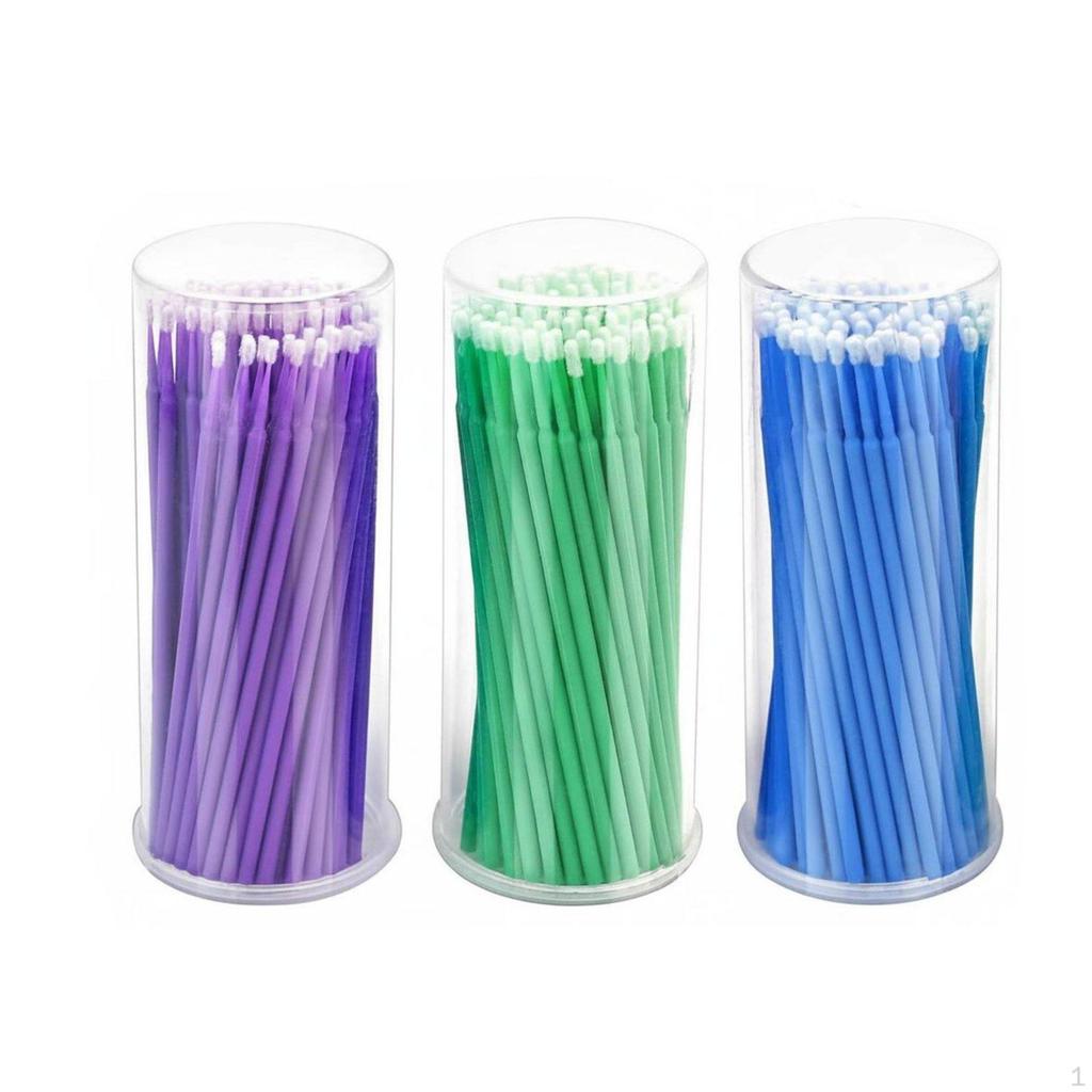 300 Pieces Disposable Apply-up Brush Lint-Non-Shedding Car Scratch Repair Swab