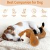 Puppy Heartbeat Toy with Realistic Heartbeat Sound and Heat Pack Comforting Sleep Aid for Newborn Puppies Anxiety Relief