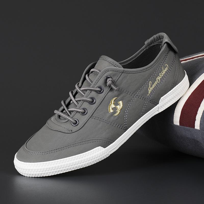 Men'S Mesh Shoes Sports Breathable Board Shoes Men'S Casual Running Shoes One Foot Trendy Shoes