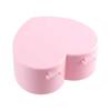 Heart-shaped Jewelry  Box Girls Makeup Storage Box Desktop Cosmetic Organizer Sundries Container