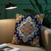 Bohemian Ethnic Decorative Pillow Case Short Plush Print Cushion Cover Square Throw Pillow Covers Sofa Home Decor