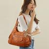 Dámská taška přes rameno 2025 Léto Měkká kůže Značková designová kabelka Velkokapacitní ležérní dámská kabelka