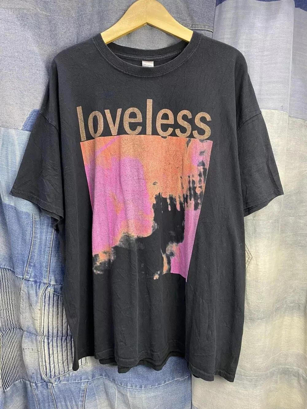 1991 MY BLOODY VALENTINE LOVELESS VINTAGE Cotton T shirt Black XL