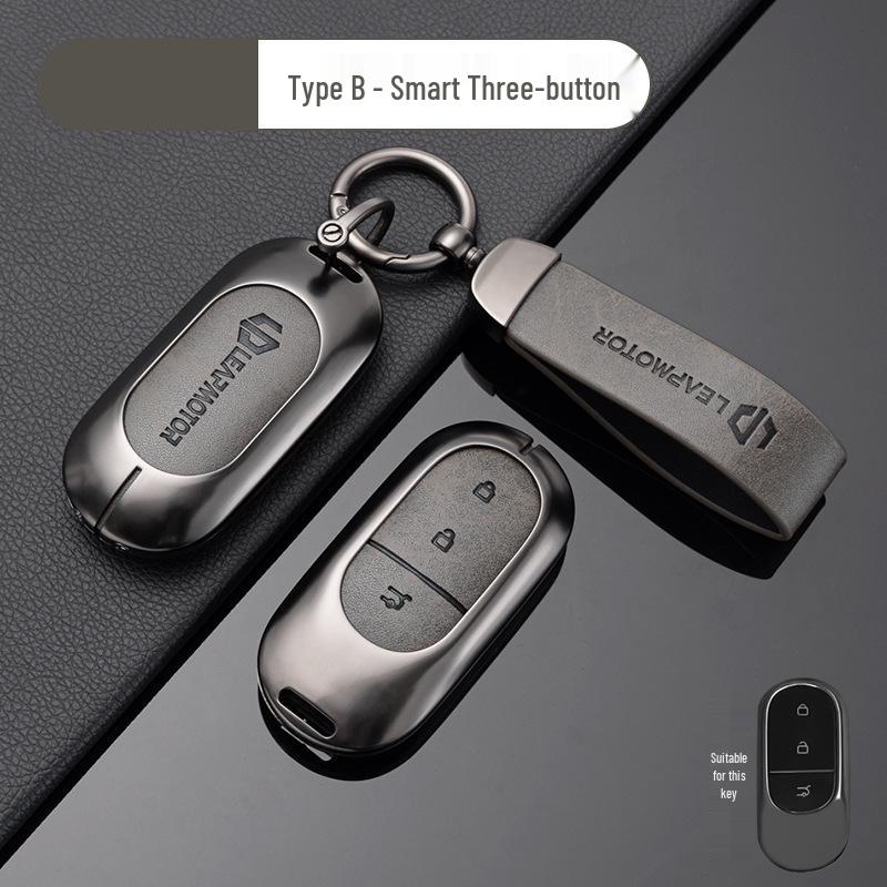 Leapmotor T03 Key Case C11 Alloy S01 Protective Car Remote Shell for Women
